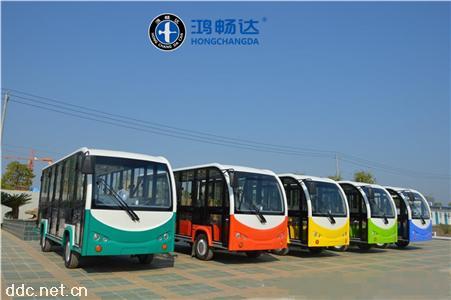  鸿畅达18座旅游游览电动观光车